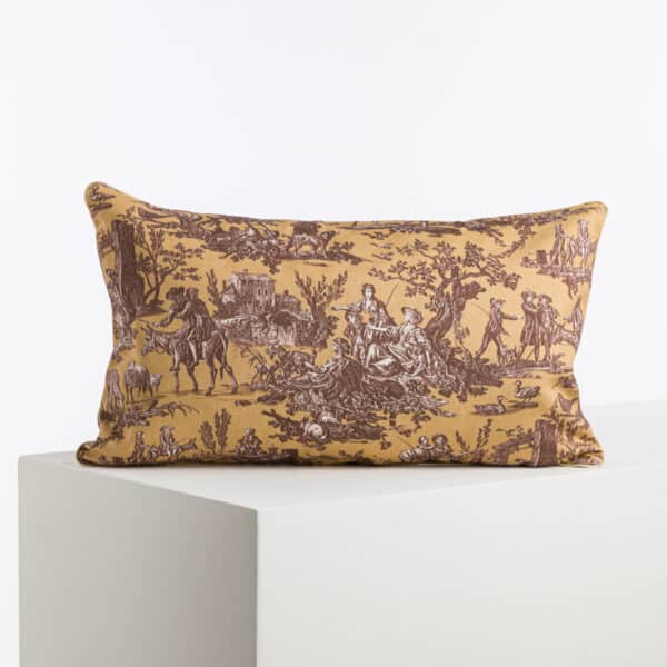 COUSSIN 30/50 "LE MEUNIER SON FILS ET L'ANE" CAFE AU LAIT