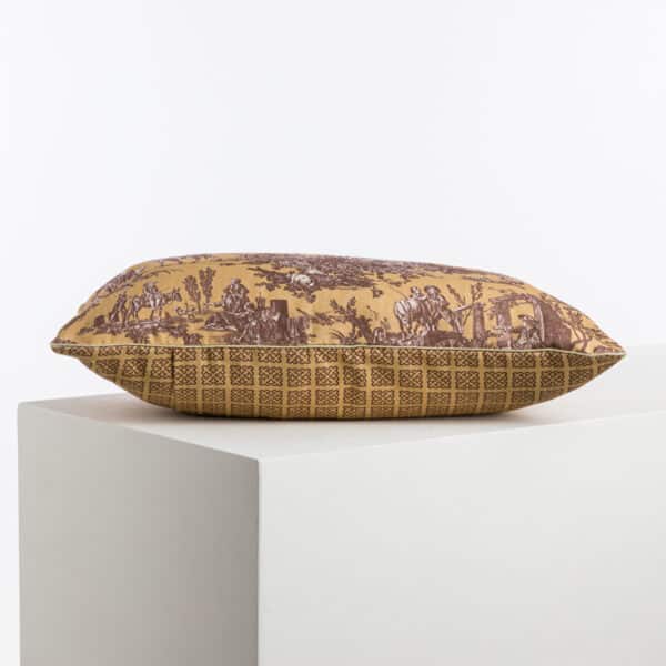 COUSSIN 30/50 "LE MEUNIER SON FILS ET L'ANE" CAFE AU LAIT – Image 2