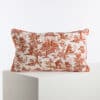 COUSSIN 30/50 "LE CHINOIS A LA BROUETTE"  BIAIS ORANGE