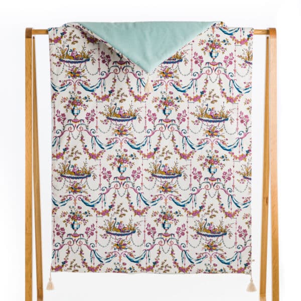 MATELAS DE REPOS "L'ENFANT AU DAUPHIN" VIOLET