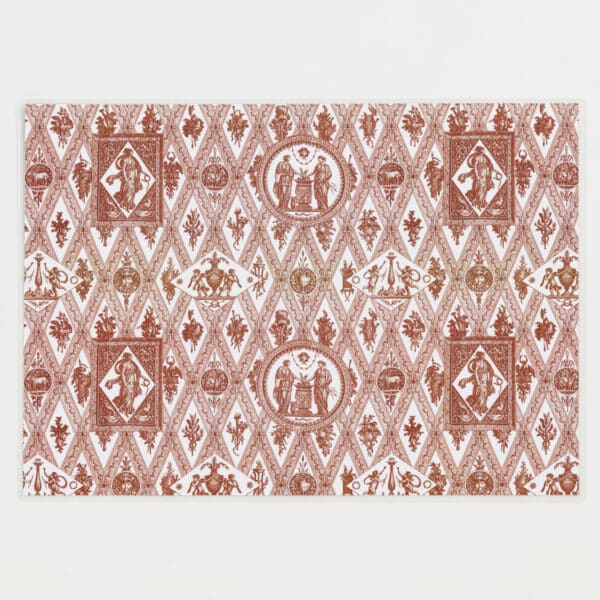 SET DE TABLE PLASTIFIE LOSANGES PICANTE