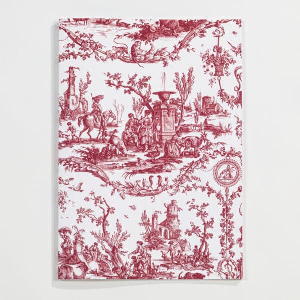 CAHIER A4 "LIBERTE AMERICAINE" Rouge