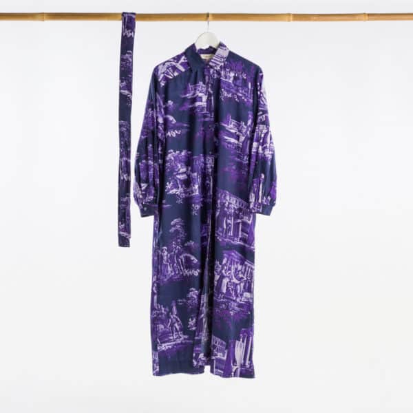 ROBE "MONUMENTS DU MIDI" BLEU PROVENCE