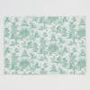 SET DE TABLE PLASTIFIE "LE CHINOIS A LA BROUETTE" CELADON