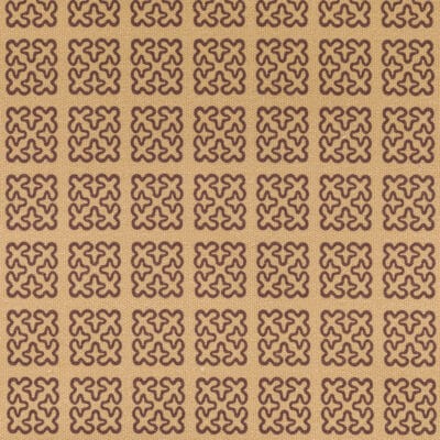 TISSU "CARREAUX" CAFE AU LAIT
