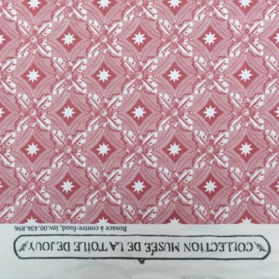 TISSU "ETOILES" ROUGE