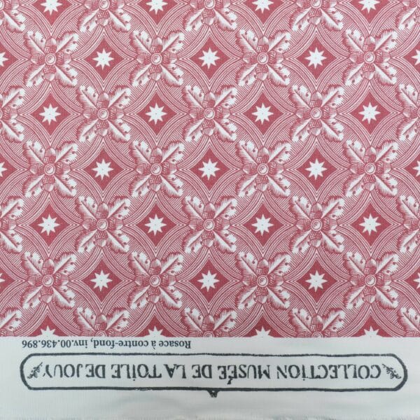 TISSU "ETOILES" ROUGE