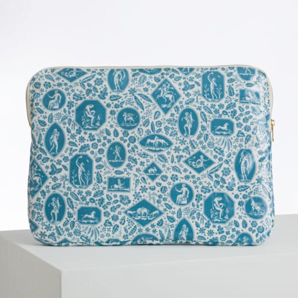 HOUSSE ORDINATEUR "Les CAMMES" BLEUS