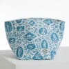CORBEILLE A PAIN/CACHE POT "LES CAMEES" BLEU – Image 2