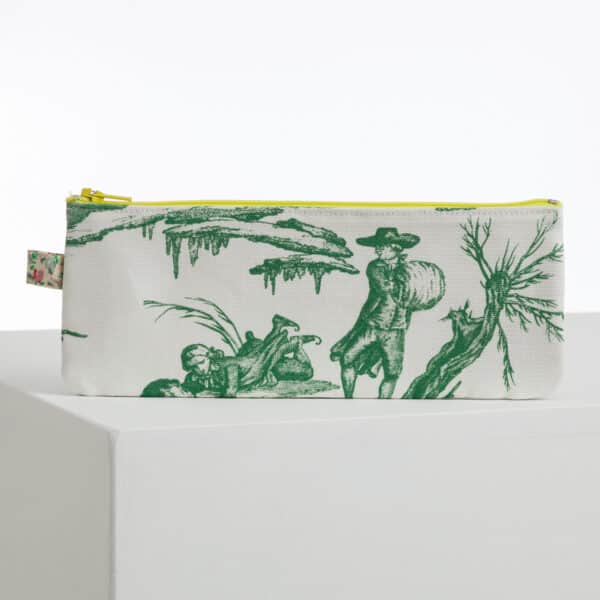 TROUSSE STYLOS "LES DELICES DES 4 SAISONS" VERT PRAIRIE – Image 2
