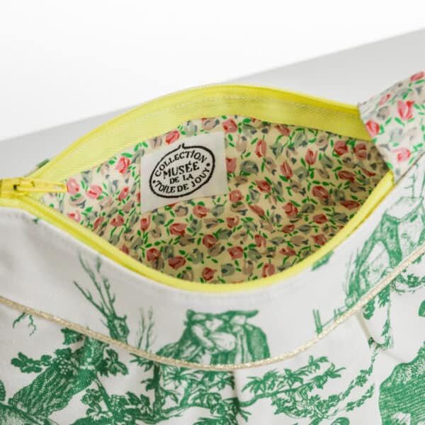 TROUSSE COQUETTE "LES DELICES DES 4 SAISONS' VERT PRAIRIE – Image 3