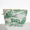 TROUSSE DE VOYAGE " LES DELICES DES 4 SAISONS" VERT PRAIRIE