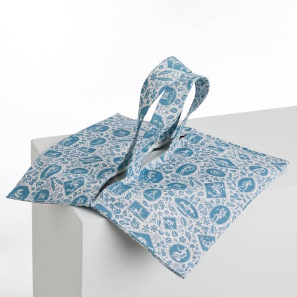 EMPORTE PLAT "LES CAMEES" BLEUS