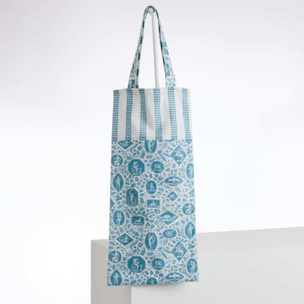 SAC A PAIN "LES CAMEES" BLEUS