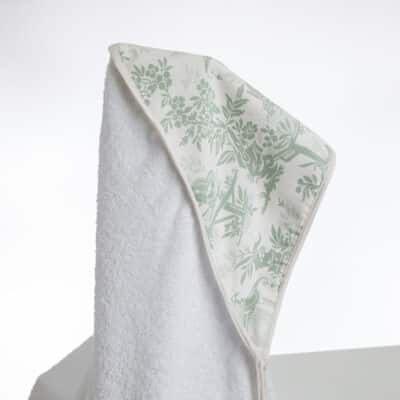 CAPE DE BAIN "LE CHINOIS A LA BROUETTE" CELADON