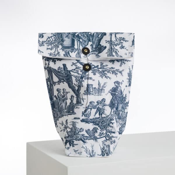 POCHETTE CADEAU "OFFRANDE A L'AMOUR" BLEU OU ROUGE