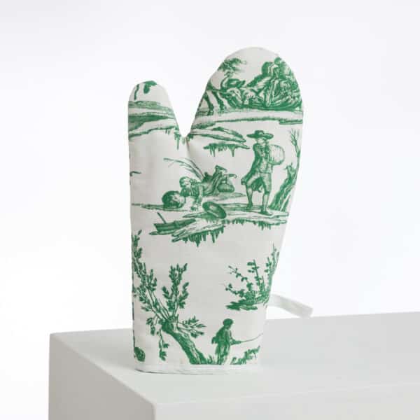 GANT DE CUISINE "LES DELICES DES 4 SAISONS" VERT OU ROSE