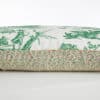 COUSSIN 30/50 "LES DELICES DES 4 SAISONS" VERT PRAIRIE – Image 2