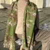 ECHARPE "LIBERTE AMERICAINE" VERT HERBE – Image 2