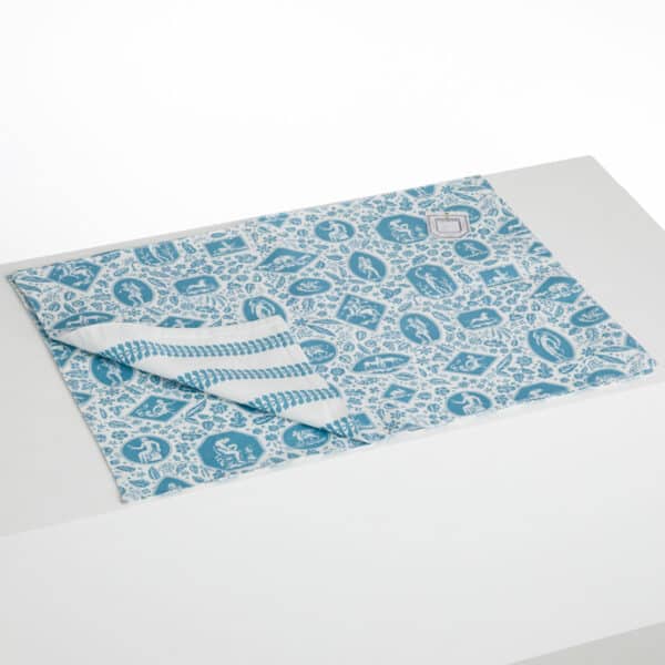 SETS DE TABLE/2 "LES CAMEES" BLEUS