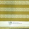 TISSU "RAYURES CHEVRONNEES" BRONZE