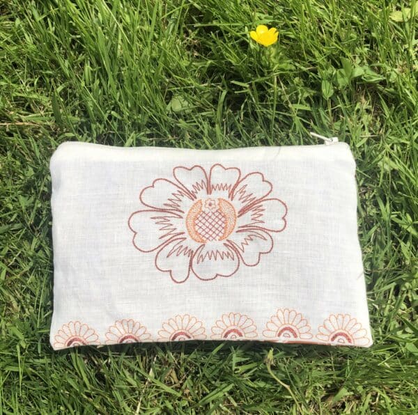 KIT COUTURE A BRODER "FLEURS STYLISéES" TERRACOTTA – Image 6