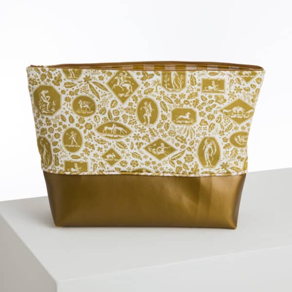 GRANDE TROUSSE DE TOILETTE "Les CAMEES"  BRONZE
