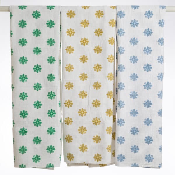 SERVIETTE HAMMAM "ROSACES"