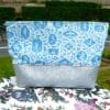 GRANDE TROUSSE DE TOILETTE "Les CAMEES" BLEU