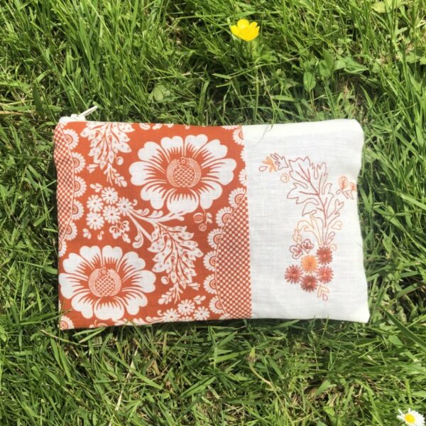 KIT COUTURE A BRODER "FLEURS STYLISéES" TERRACOTTA – Image 5