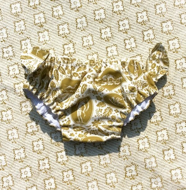 MAILLOT DE BAIN BEBE "LES CAMEES" BRONZE 12-18 MOIS