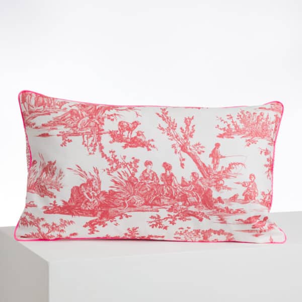 COUSSIN 30/50 "LES DELICES DES 4 SAISONS" ROSE