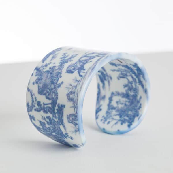 BRACELET RESINE "LES DELICES DES 4 SAISONS" BLEU – Image 2