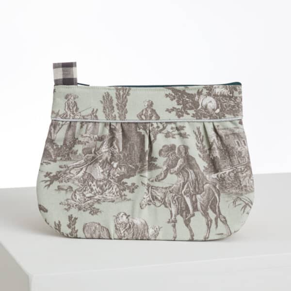 TROUSSE COQUETTE "LE MEUNIER SON FILS ET L'ANE"  CALADON