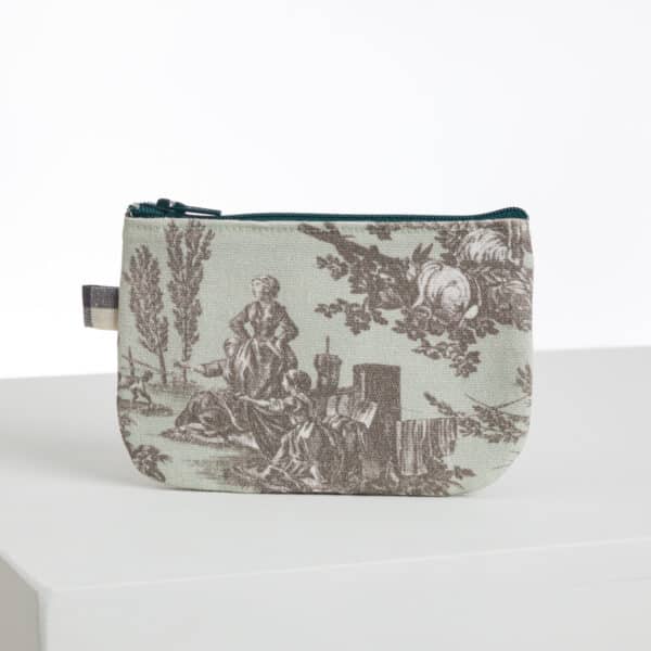 TROUSSE POULETTE "LE MEUNIER SON FILS ET L'ANE" CELADON