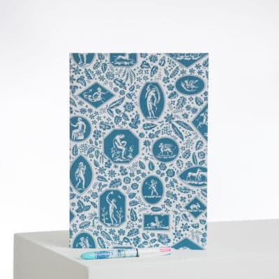 CAHIER A4  "Les Camées" BLEU AZUR