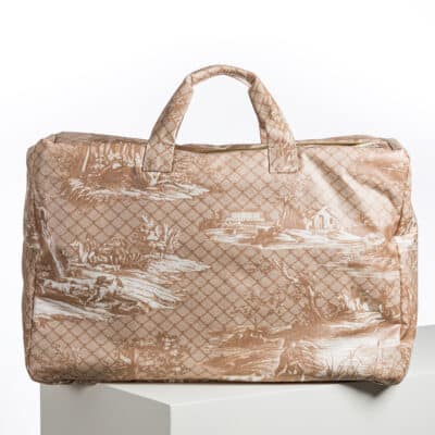 SAC 48H "LA CHASSE A JOUY" TANNIN (Toile enduite)