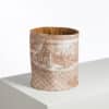 CACHE POT-CORBEILLE "LA CHASSE A JOUY" TANNIN