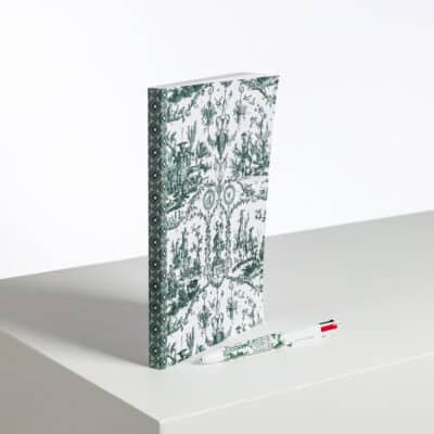 CARNET BROCHE A5 "LIBERTE AMERICAINE" VERT EMPIRE