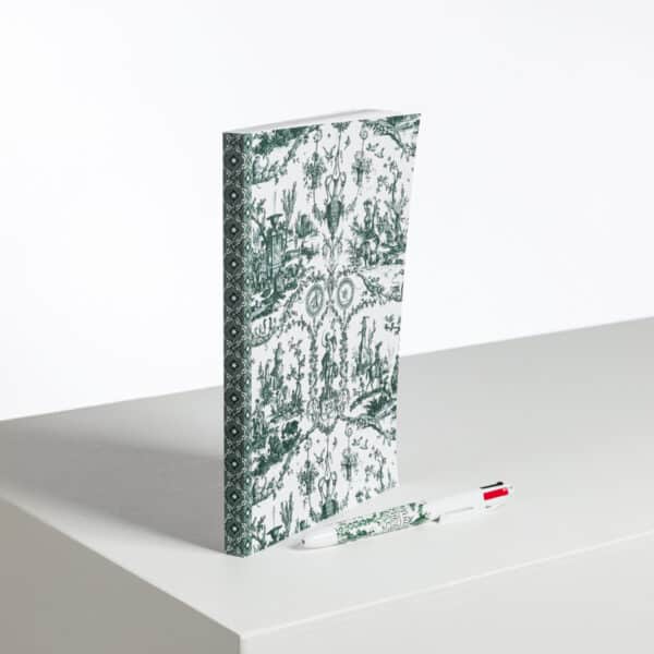 CARNET BROCHE A5 "LIBERTE AMERICAINE" VERT EMPIRE