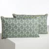 COUSSIN 30X50 "ETOILES" VERTES