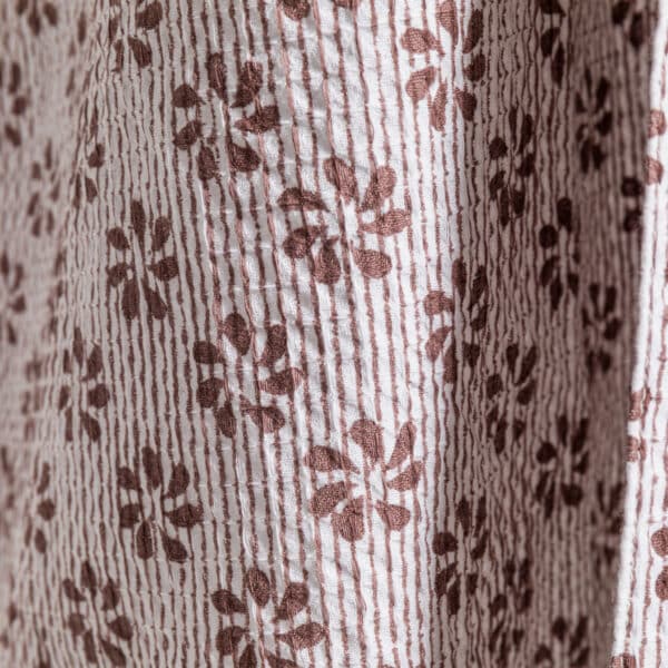 KIMONO "Fleurs sur RAYURES" MUSTANG – Image 3