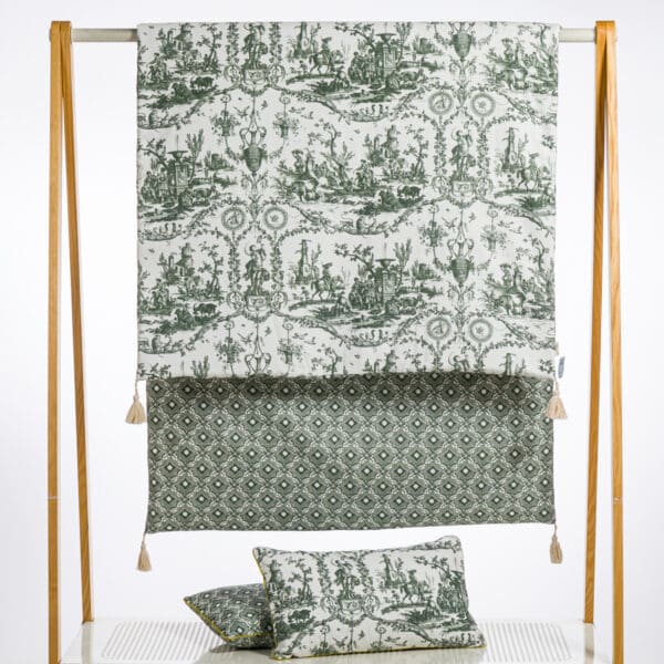 MATELAS DE REPOS "LIBERTE AMERICAINE" VERT EMPIRE