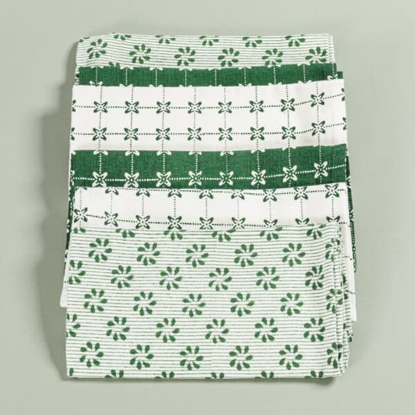 SERVIETTES /6 - VERT EMPIRE