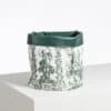 CACHE POT-CORBEILLE "LIBERTE AMERICAINE" VERT EMPIRE – Image 2