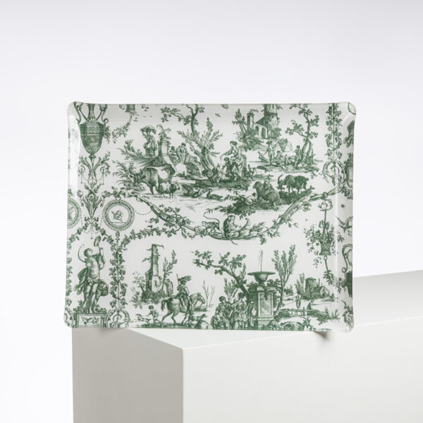 PLATEAU 46X36 "LIBERTE AMERICAINE" VERT EMPIRE – Image 2