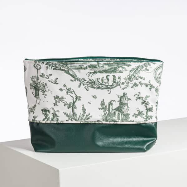 GRANDE TROUSSE DE TOILETTE “LIBERTE AMERICAINE” VERT EMPIRE
