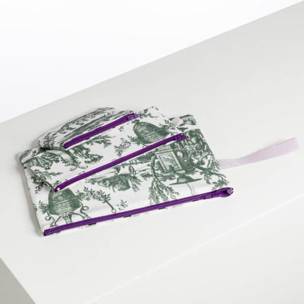 TROUSSE POULETTE “LIBERTE AMERICAINE” VERT EMPIRE – Image 2