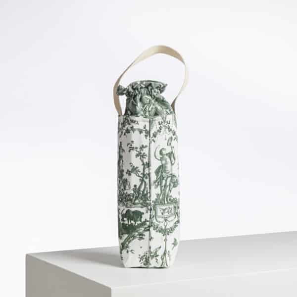 SAC BOUTEILLE ISOTHERME "LIBERTE AMERICAINE" VERT EMPIRE