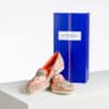 CHAUSSONS FEMME  "IMBRIQUE CHINOIS"